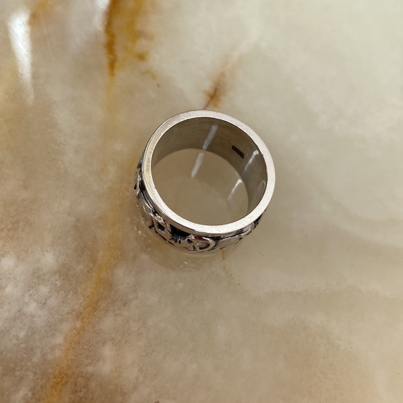 925 Sterling silver Elephant spinner wedding Band available sz 5 6 7 8 9 - Picture 12 of 12